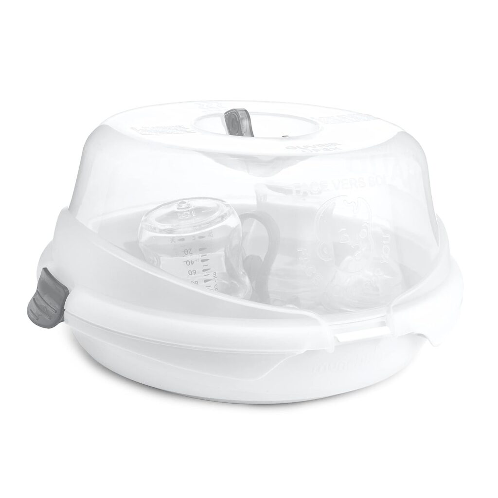 budget bottle sterilizers 2025 Munchkin Steam Microwave Bottle Sterilizer