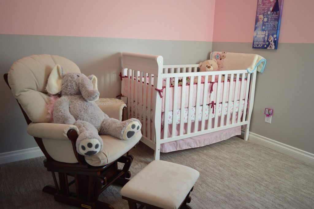 Affordable mini crib in cozy nursery corner – best budget mini cribs 2025