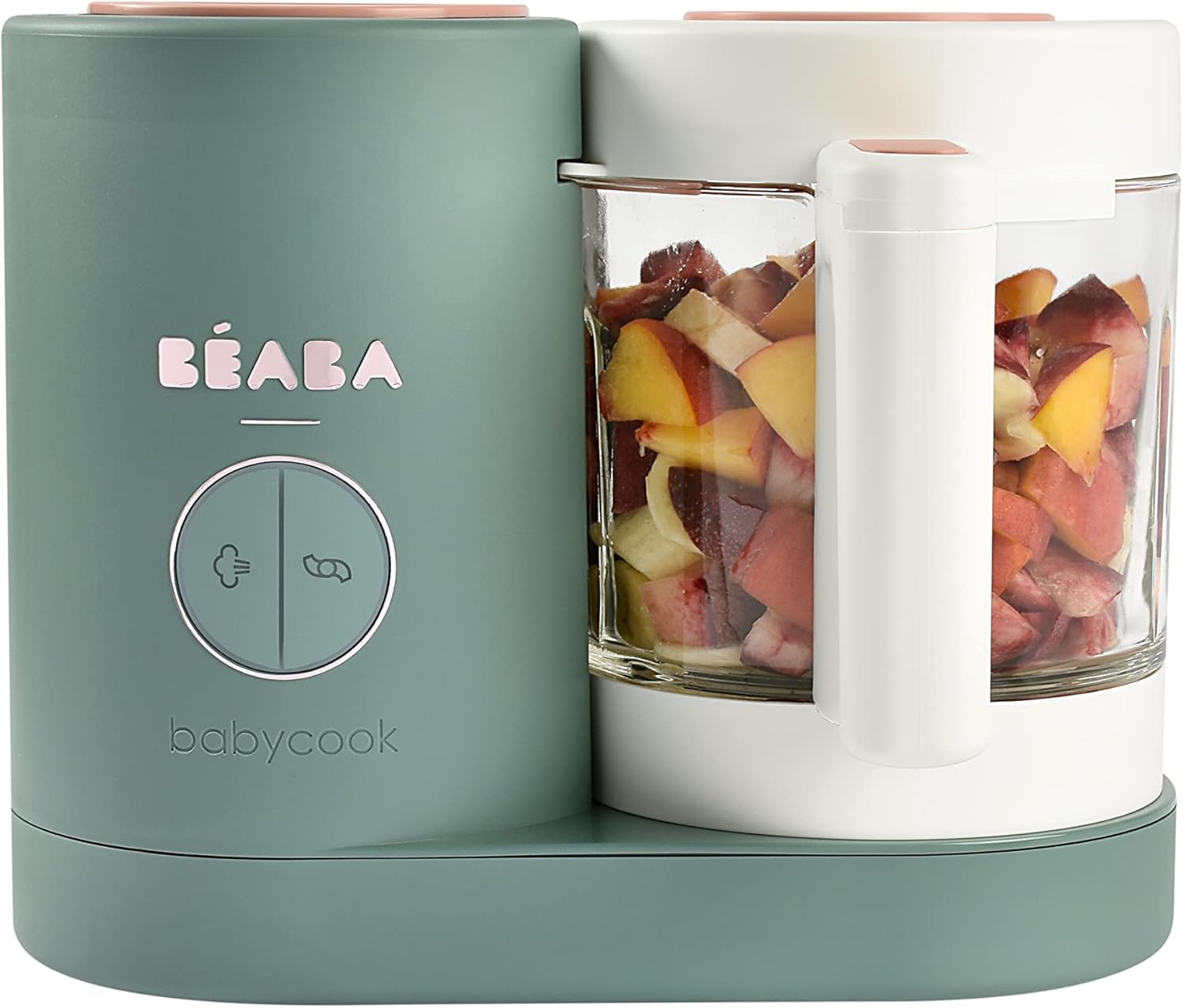 best baby food makers 2026 BEABA Babycook Neo glass stainless steel premium 20 servings soft steam
