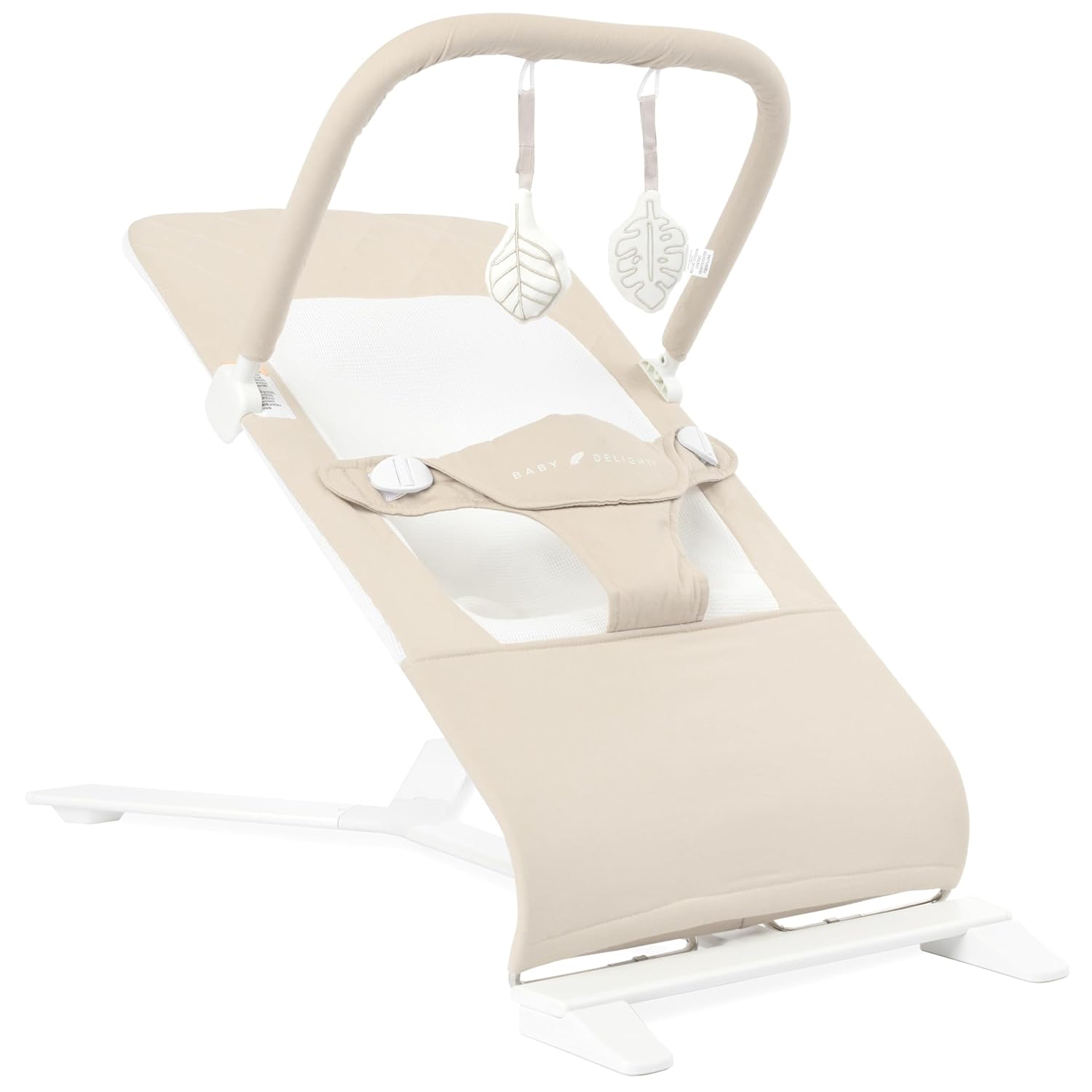 Baby Delight Alpine Deluxe portable bouncer organic cotton