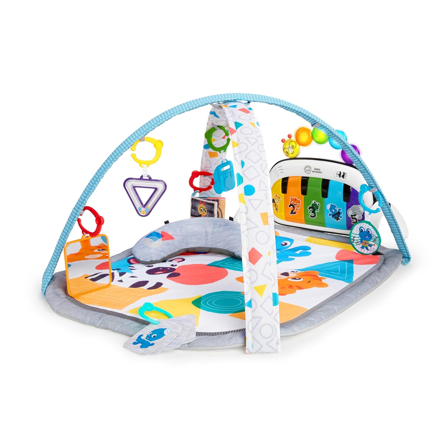 Baby Einstein 4-in-1 Kickin Tunes music language play gym piano mat
