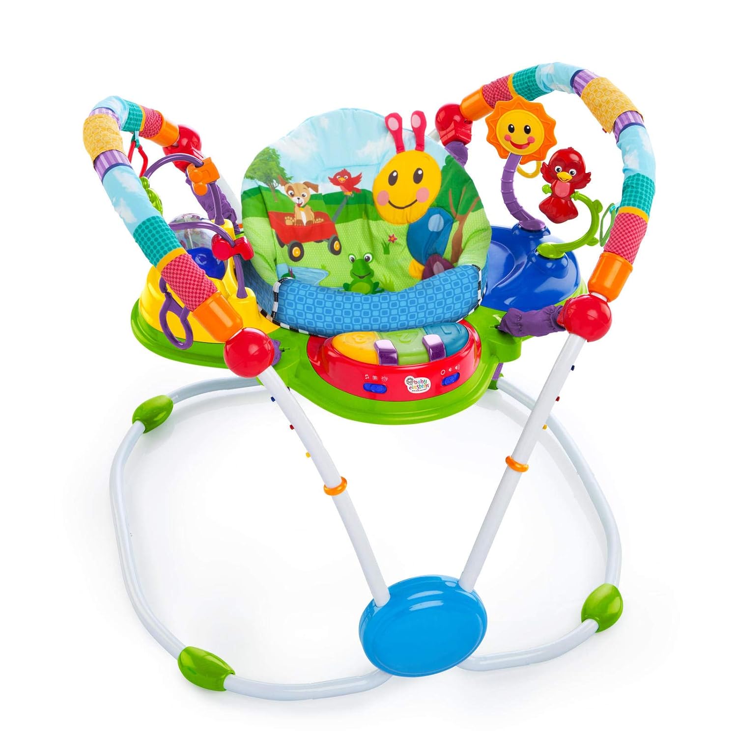 Baby Einstein Neighborhood Friends Activity Jumper lights music 6 months learning