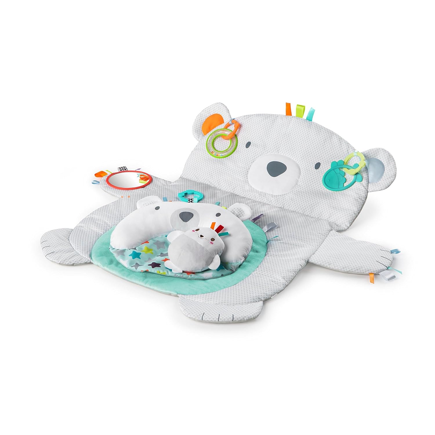 Bright Starts Tummy Time Prop and Play baby activity mat
