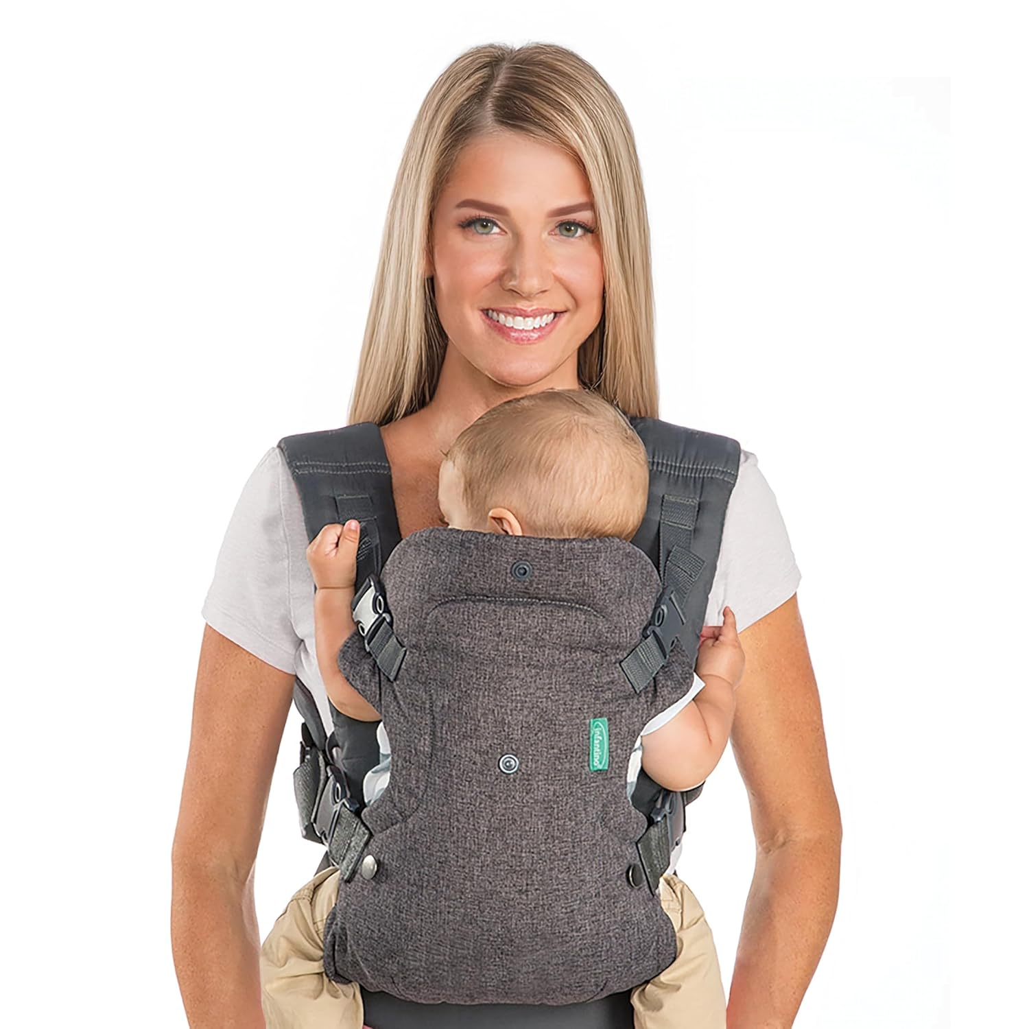 Infantino Flip 4-in-1 convertible baby carrier budget ergonomic front back facing