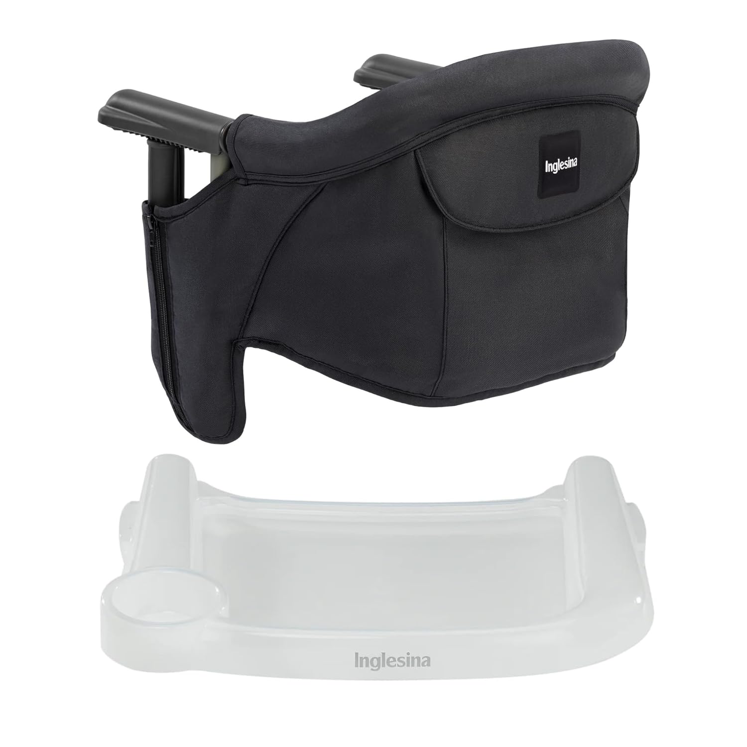 Inglesina Fast Table Chair black portable clamp-on baby high chair