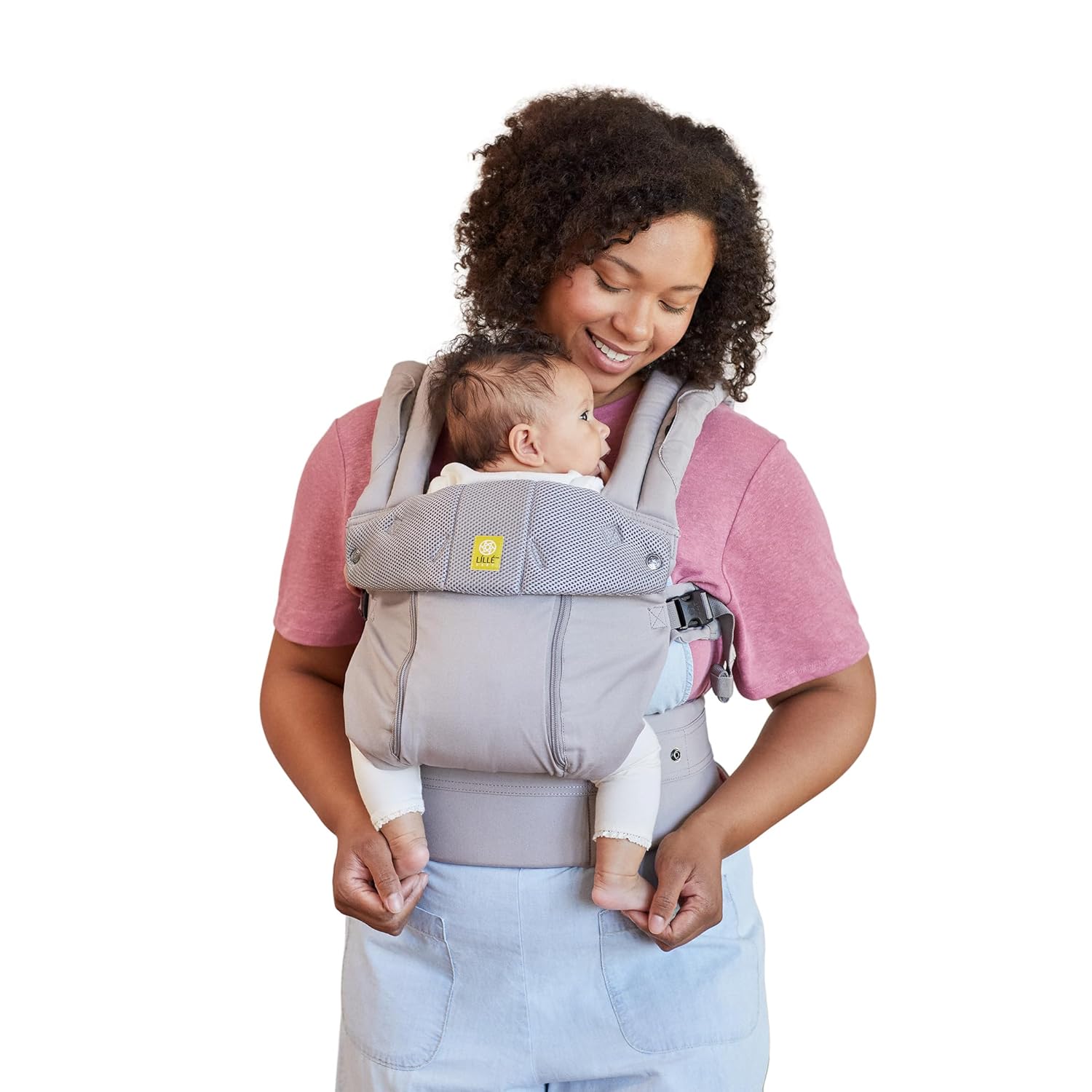 LILLEbaby Complete All Seasons 6-in-1 ergonomic baby carrier lumbar support 6 positions