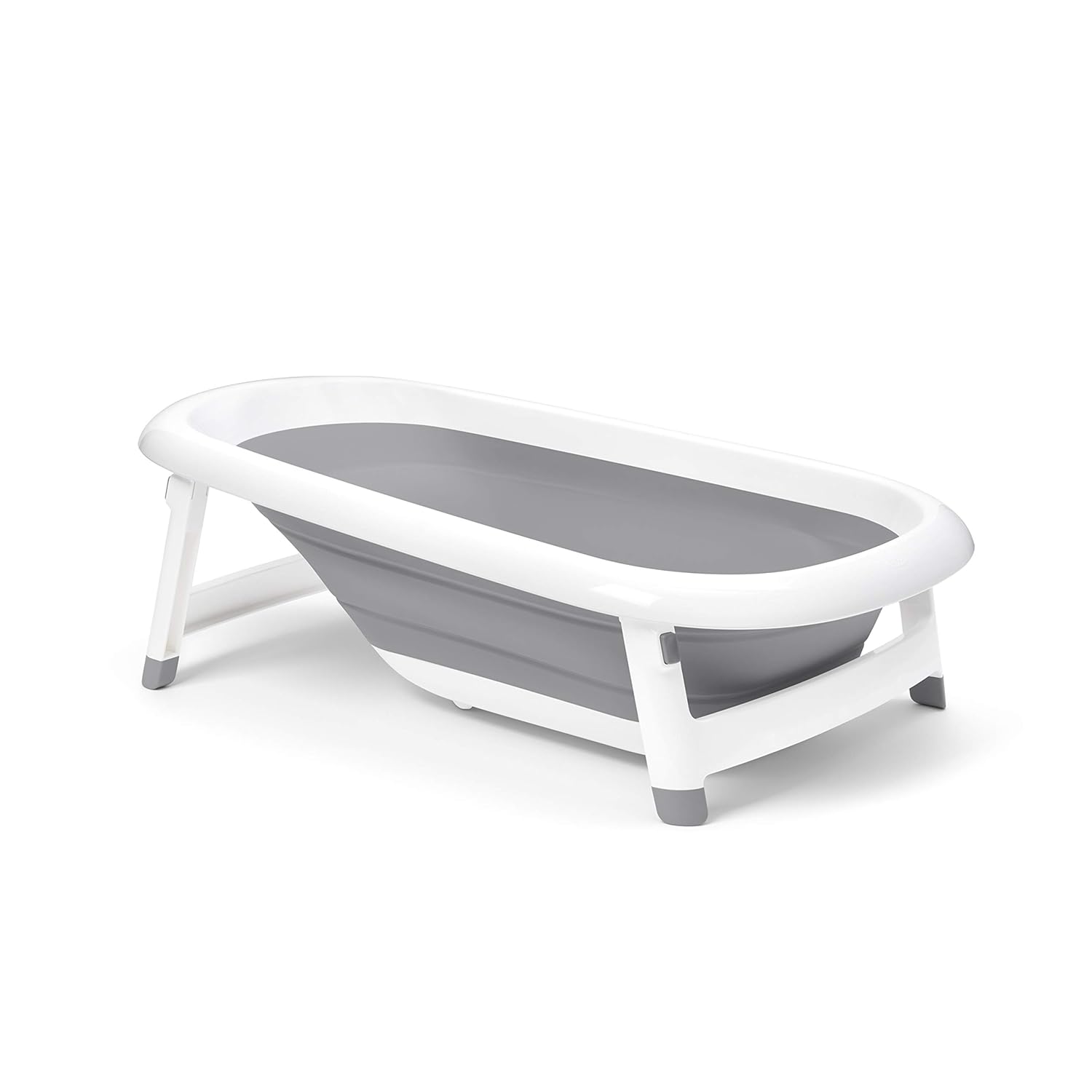 best baby bathtubs 2026 OXO Tot Splash Store fold flat compact storage dual drain swivel hook BPA-free 0-18 months