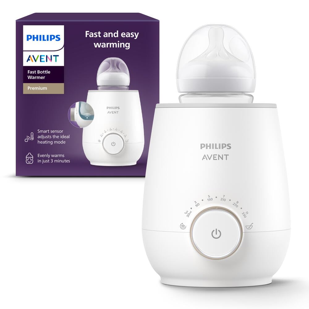 best baby bottle warmers 2026 Philips Avent Premium Fast Bottle Warmer 3 minutes no hot spots