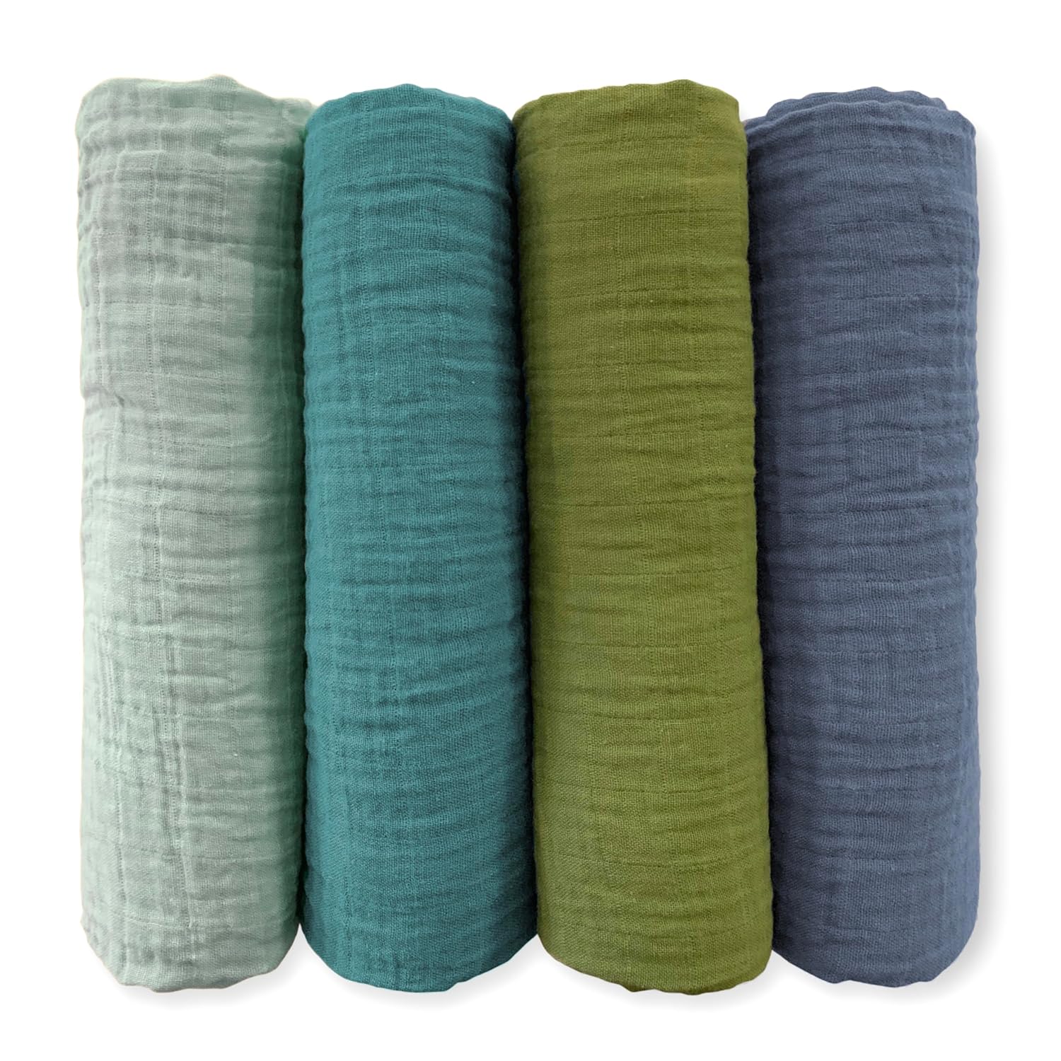 SwaddleDesigns cotton muslin swaddle blankets baby boy girl multi-pack value