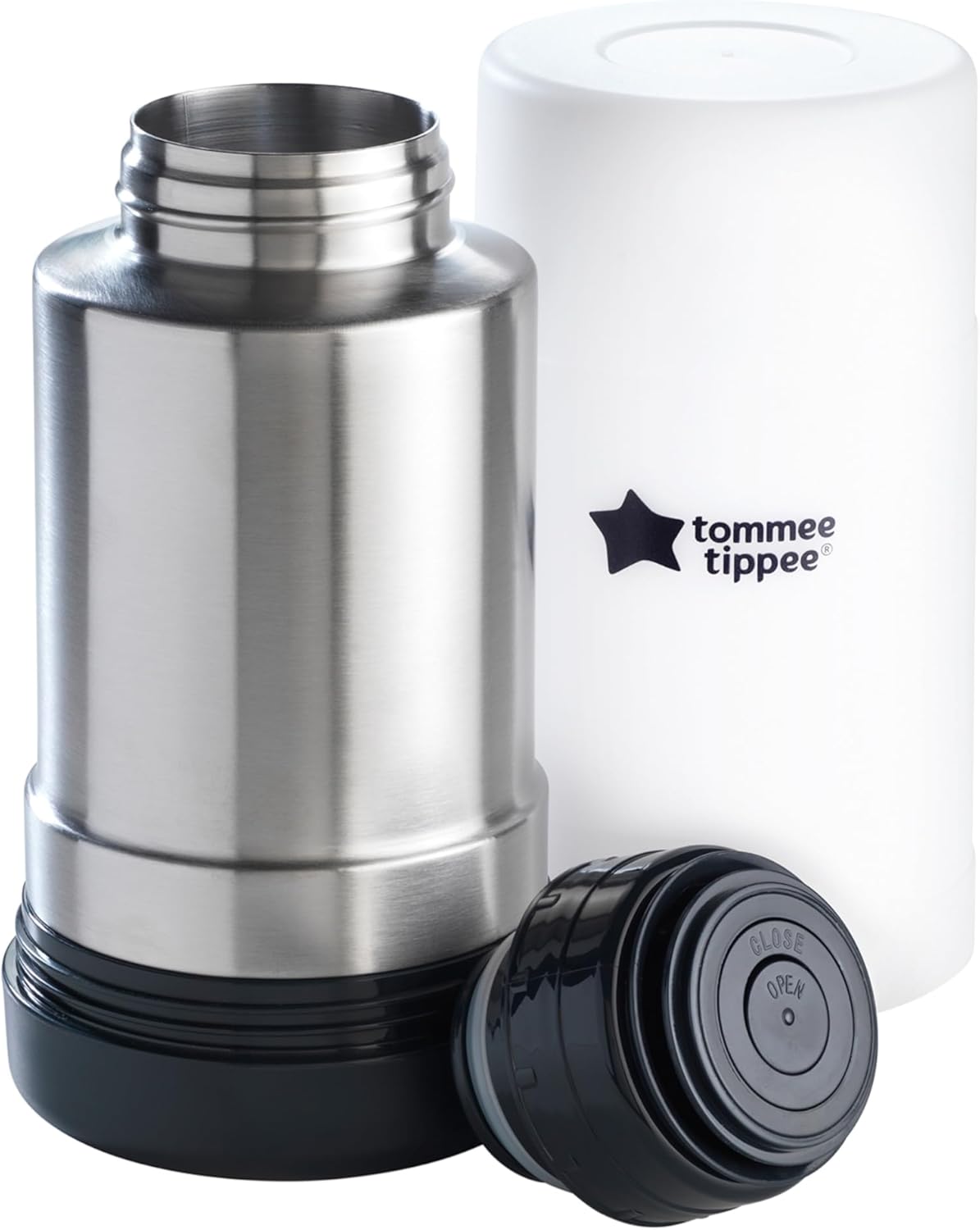 Tommee Tippee Portable Travel Baby Bottle Food Warmer no electricity water flask thermal