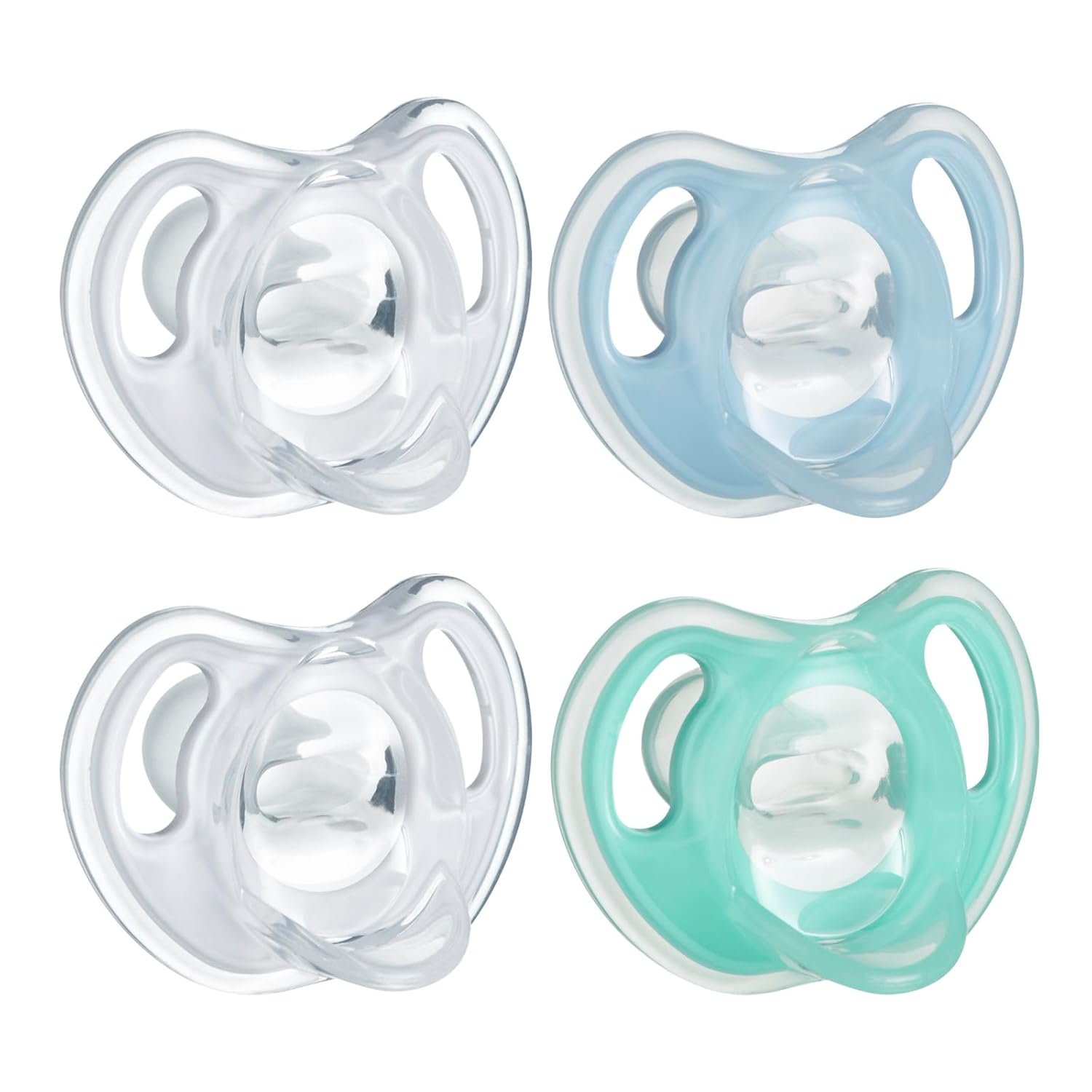 best baby pacifiers 2026 Tommee Tippee Ultra-Light silicone symmetrical one-piece BPA-free 0-6 months sensitive skin lightweight